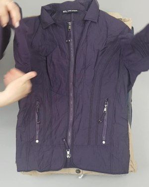 А 92602 Ветровки женские (Light Zipper jackets) - Секонд-хенд оптом
